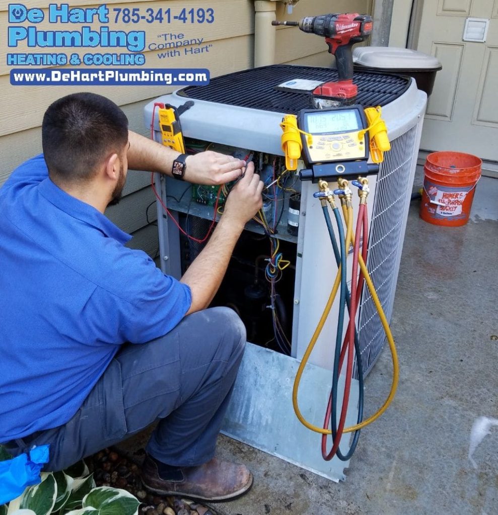 Air Conditioner System De Hart Plumbing Heating & Cooling Manhattan KS