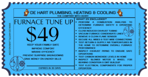 De Hart Ticket Furnace Tune Up