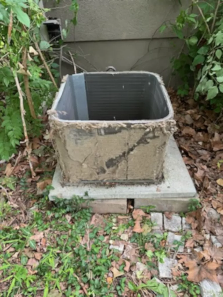 dirty heat pump case