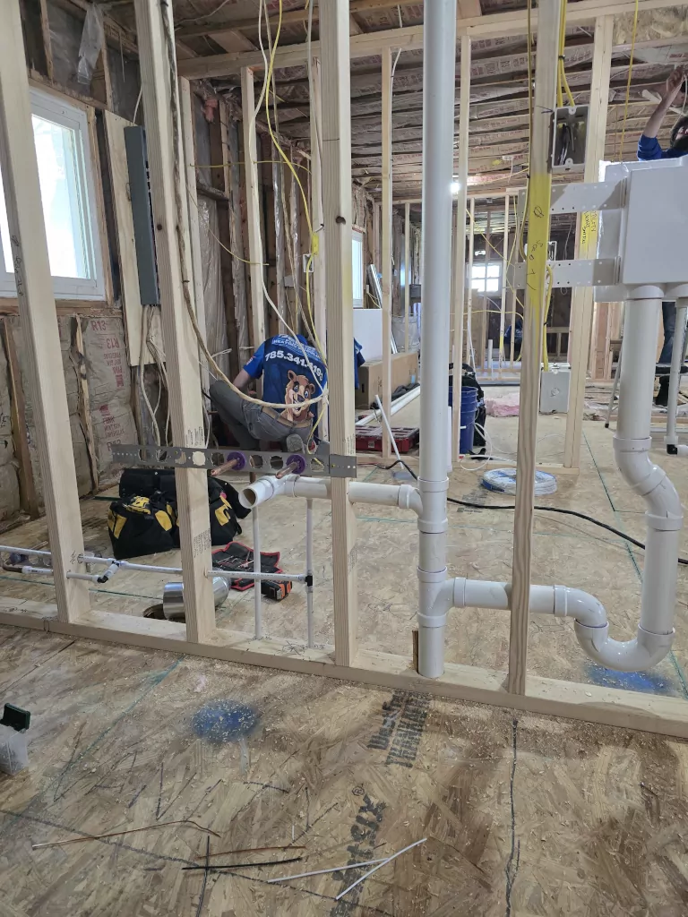 new construction plumbing